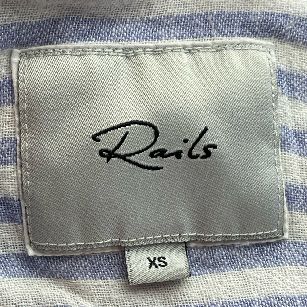 Rails Size Xs Charli Linen Blend Button Down Shir… - image 5
